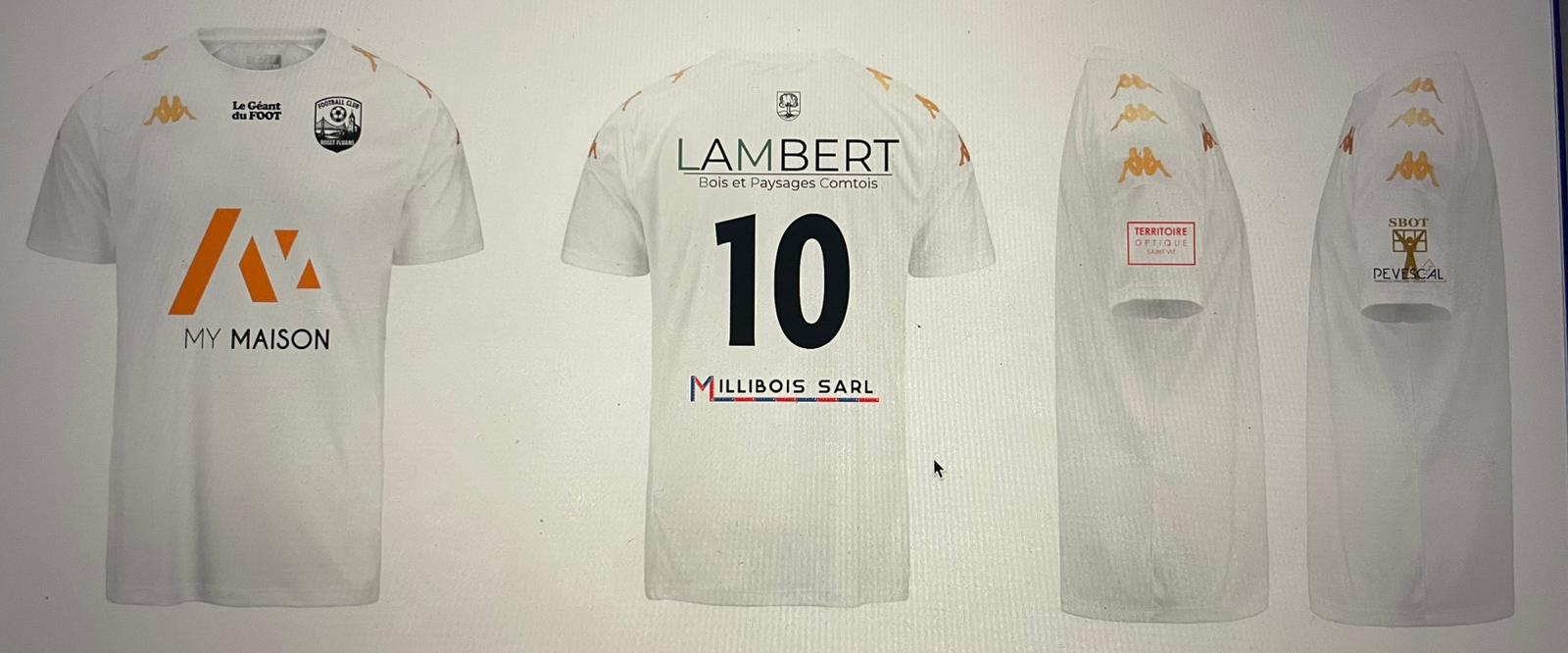 Maillot Extérieur FCRF 2025-2026